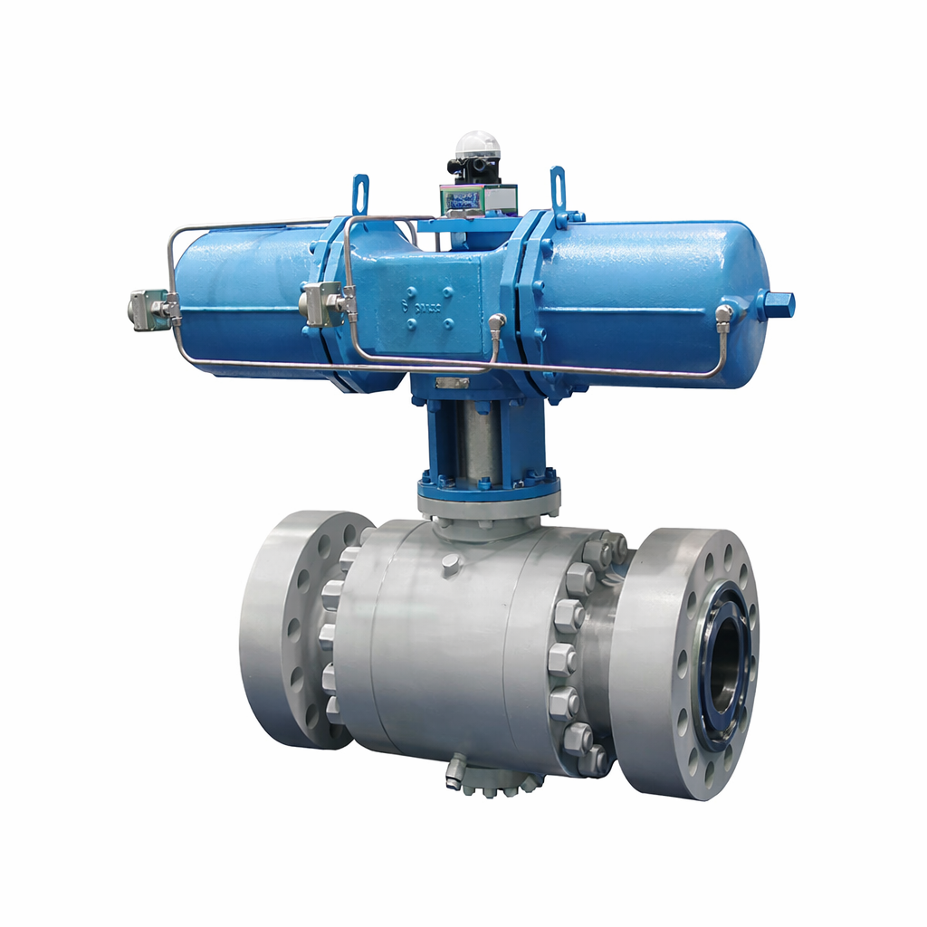 Pneumatic Actuated Ball Valve